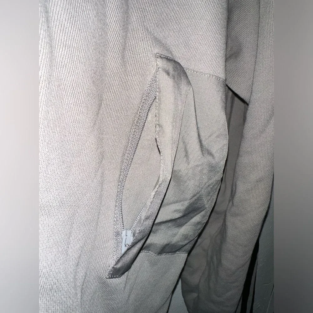 Crewneck Sweatshirt ID Crew Adidas Gray XL Sweatshirt with Map Details